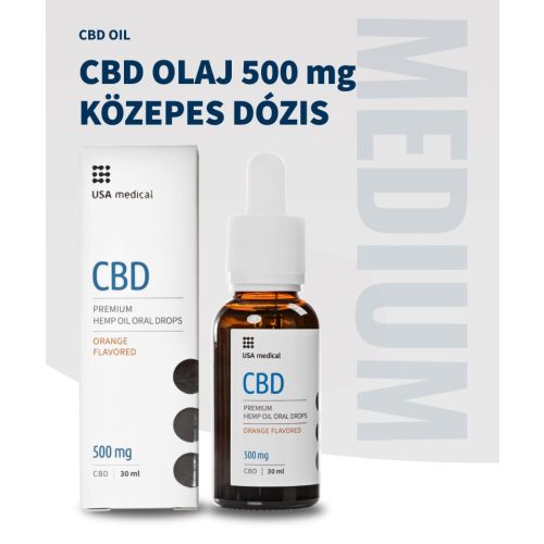 CBD Olaj 500 mg | 30 ml - USA medical 