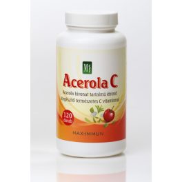   Acerola C 120 db kapszula - CSAK SZEMÉLYESEN AZ ÜZLETBEN VÁSÁROLHATÓ