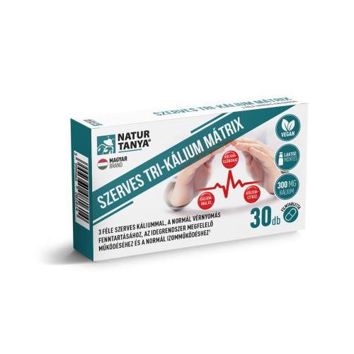 Natur Tanya Szerves Tri-Kálium Mátrix filmtabletta 30 db