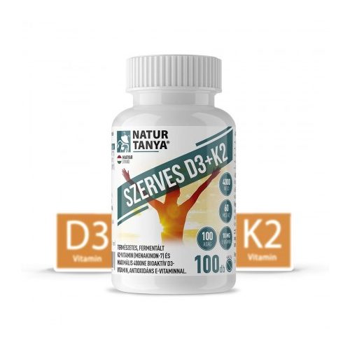 Natur Tanya D3+K2 tabletta 100 db