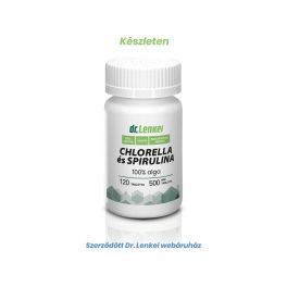 Chlorella és Spirulina - 120 db 