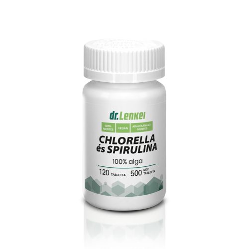 Chlorella és Spirulina - 120 db 