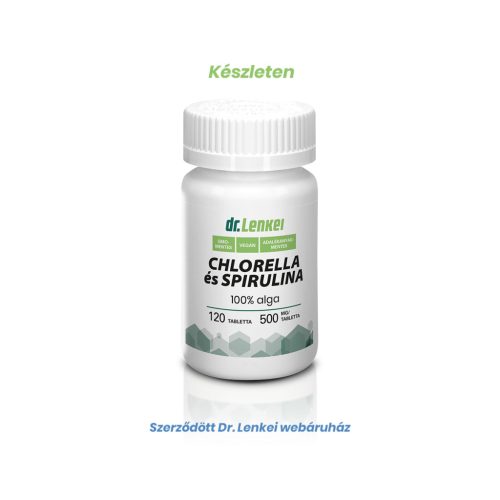 Chlorella és Spirulina - 120 db 