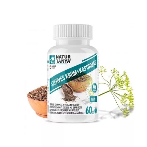 Natur Tanya Szerves Króm + Kapormag filmtabletta 60 db