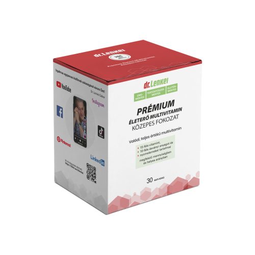 Prémium Közepes Életerő Multivitamin 30 adag