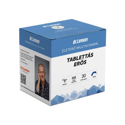 Tablettás Erős Életerő Multivitamin (30 adag) - Vegán 
