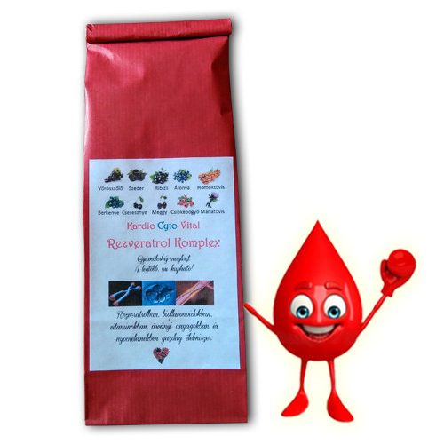 Vasbor Rezveratrol Komplex gyümölcshéj-magliszt - 200 gr