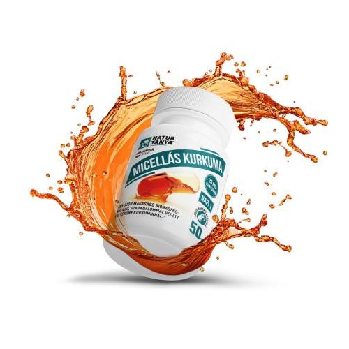 Natur Tanya Micellás Kurkuma liquid növényi kapszula 50 db