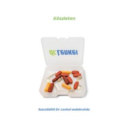 Vitamintartó doboz - egy rekeszes 