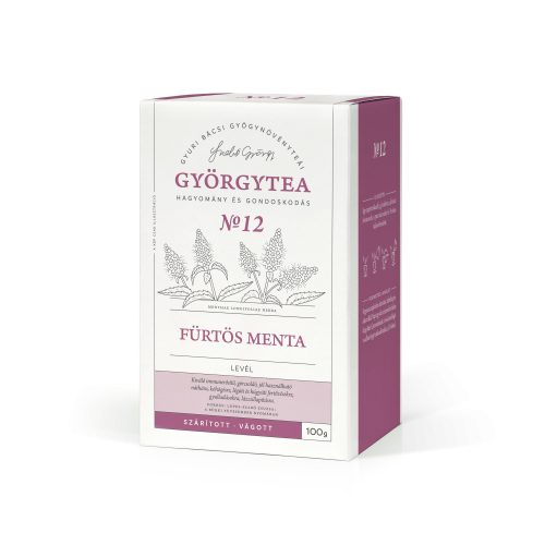 Fürtös menta virágos hajtás 100 g Györgytea - Gyuri bácsi teája