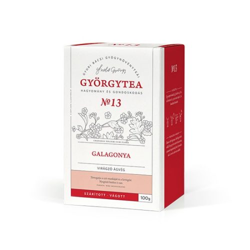 Galagonya virágzó hajtás 100 g Györgytea - Gyuri bácsi teája